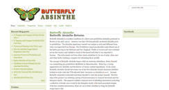 Desktop Screenshot of butterflyabsinthe.com